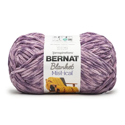 Bernat® Blanket Mist-ical™ #6 Super Bulky Polyester Yarn, 10.5oz/300g 220 Yards