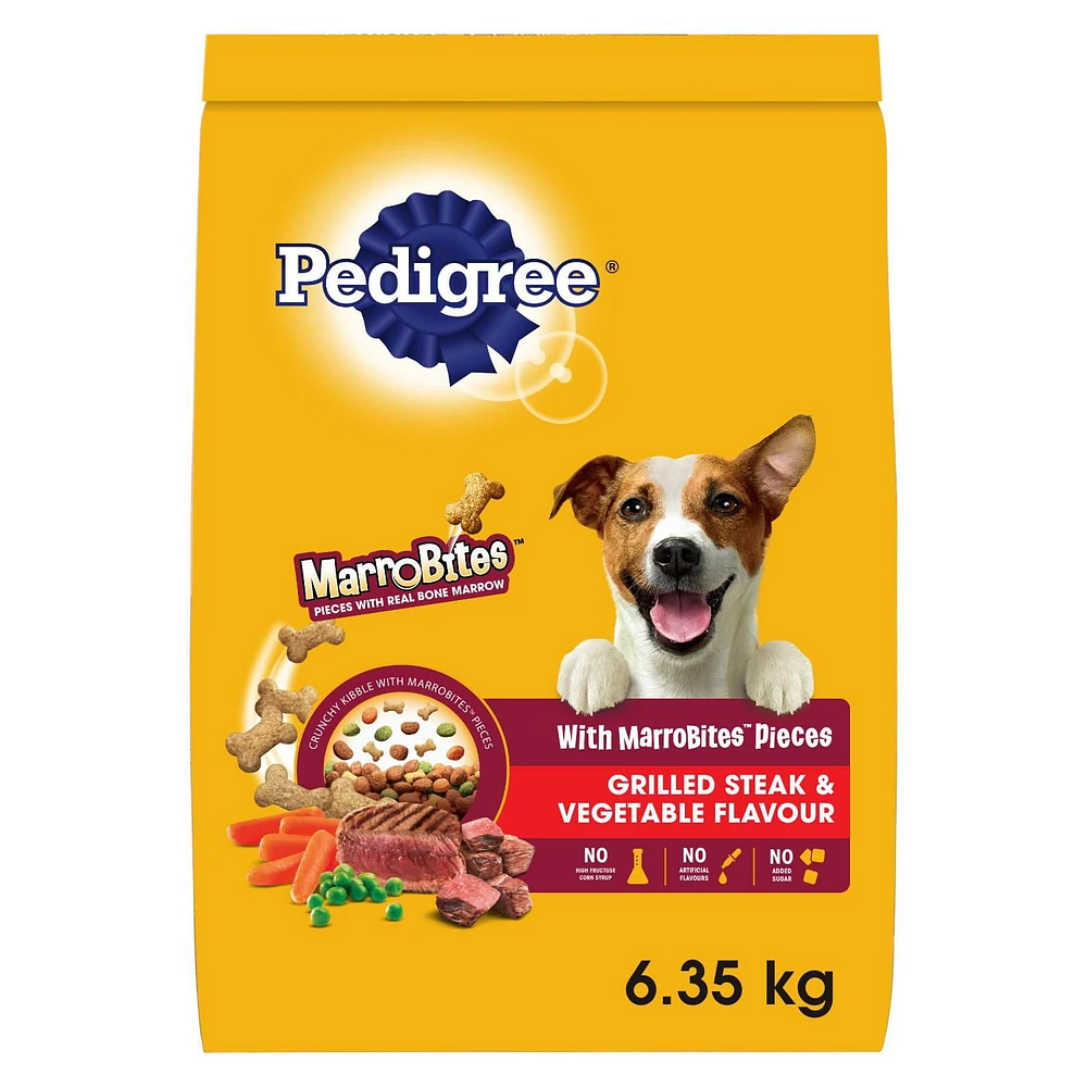 PEDIGREE MARROBITES Adult Dry Dog Food Grilled Steak & Vegetable Flavour