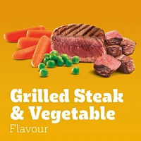 Nourriture sèche pour chiens adultes PEDIGREE avec bouchées Marrobites saveur de bifteck grillé et de légumes, sac de 13,6 kg 18"x28"