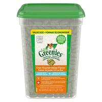 FELINE GREENIES Cat Treats Adult Natural Dental Care Oven-Roasted Chicken Flavour, 277g