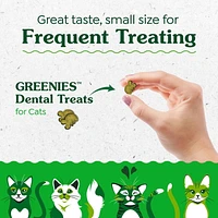 FELINE GREENIES Cat Treats Adult Natural Dental Care Oven-Roasted Chicken Flavour, 277g