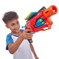 X-Shot Dino Attack Dino Striker Foam Dart Blaster, (16 Darts, 4 Eggs) by ZURU