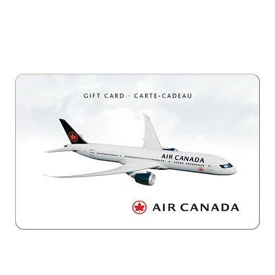 Air Canada $100 eCarte-Cadeau (Livraison par e-mail)