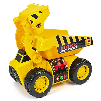 Maxx Action 2-N-1 Dig Rig, Dump Truck and Front End Loader