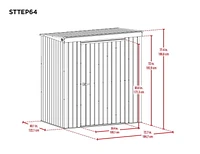 Scotts Garden Storage Shed 10x4