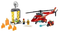 LEGO City Fire Rescue Helicopter 60281 Toy Building Kit (212 Pieces)