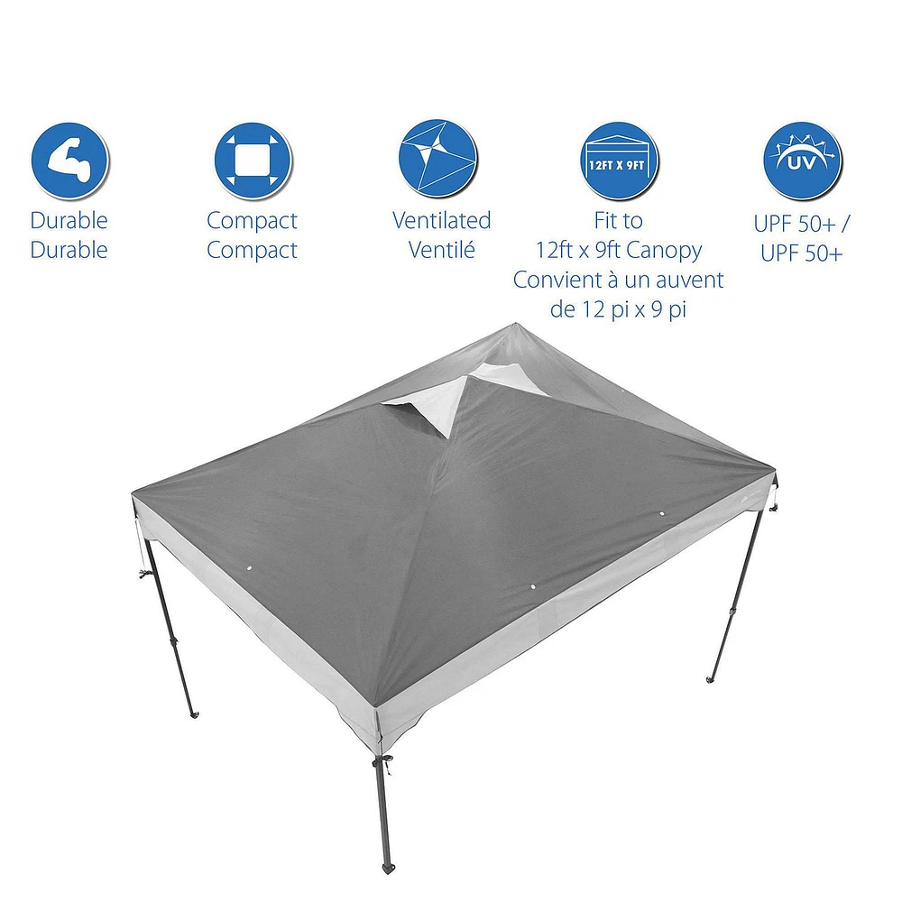 Ozark Trail 12FT x 9FT RECT INSTANT CANOPY TOP, 12ft x 9 ft