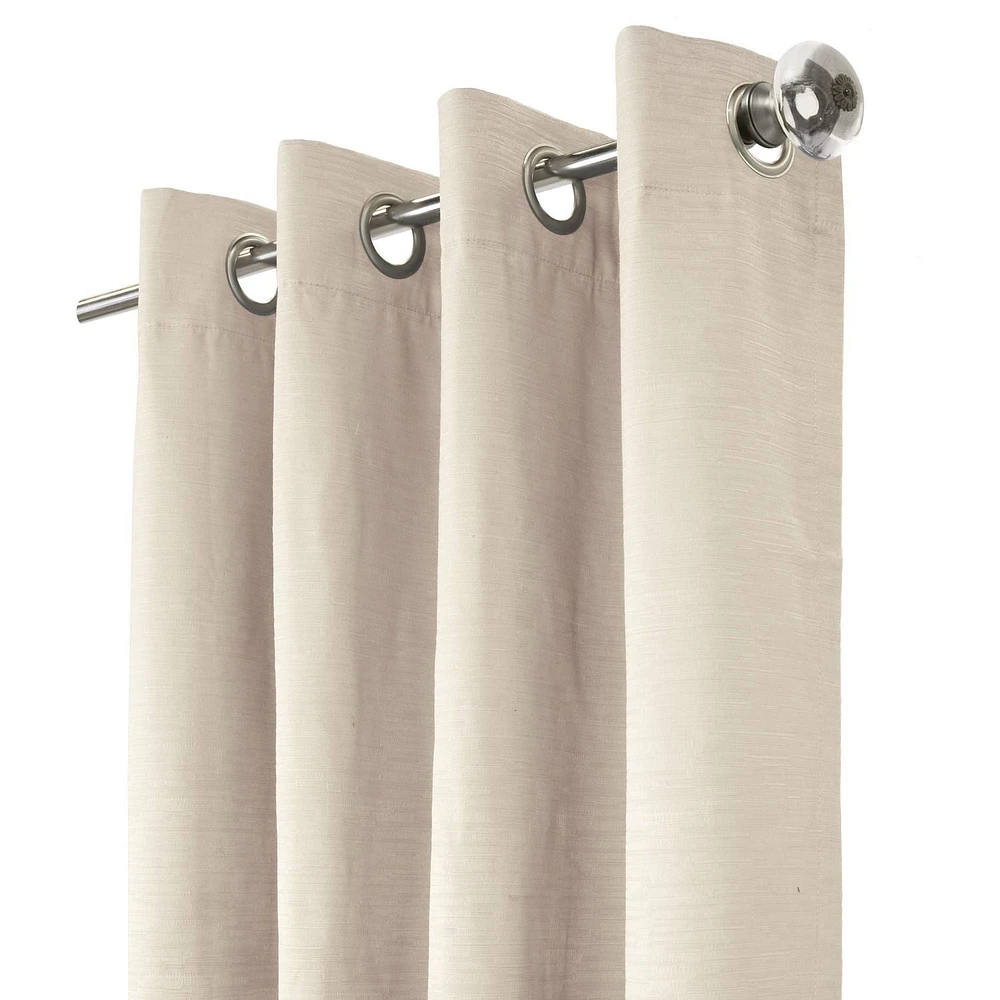 Liama 100% Total Blackout Grommet Curtain Panel Pair by Thermaplus