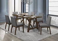 Topline Home Furnishings Solid Wood 5pc Dining Set