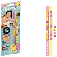 LEGO DOTS Ice Cream Besties Bracelets 41910 DIY Toy Craft Bracelet Kit (34 Pieces)