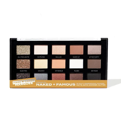 Hard Candy, Marquee 15 shade eyeshadow palette, Mulit Dimensional shades, 20.4g