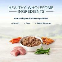 Blue Buffalo Homestyle Recipe Adult Wet Dog Food, Lamb & Turkey Variety Pack, 6x354g, BLIE HR Recipe Lamb & Turkey VP 3x354g