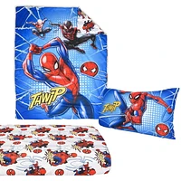 Marvel Spiderman 3-Piece Toddler Bedding Set