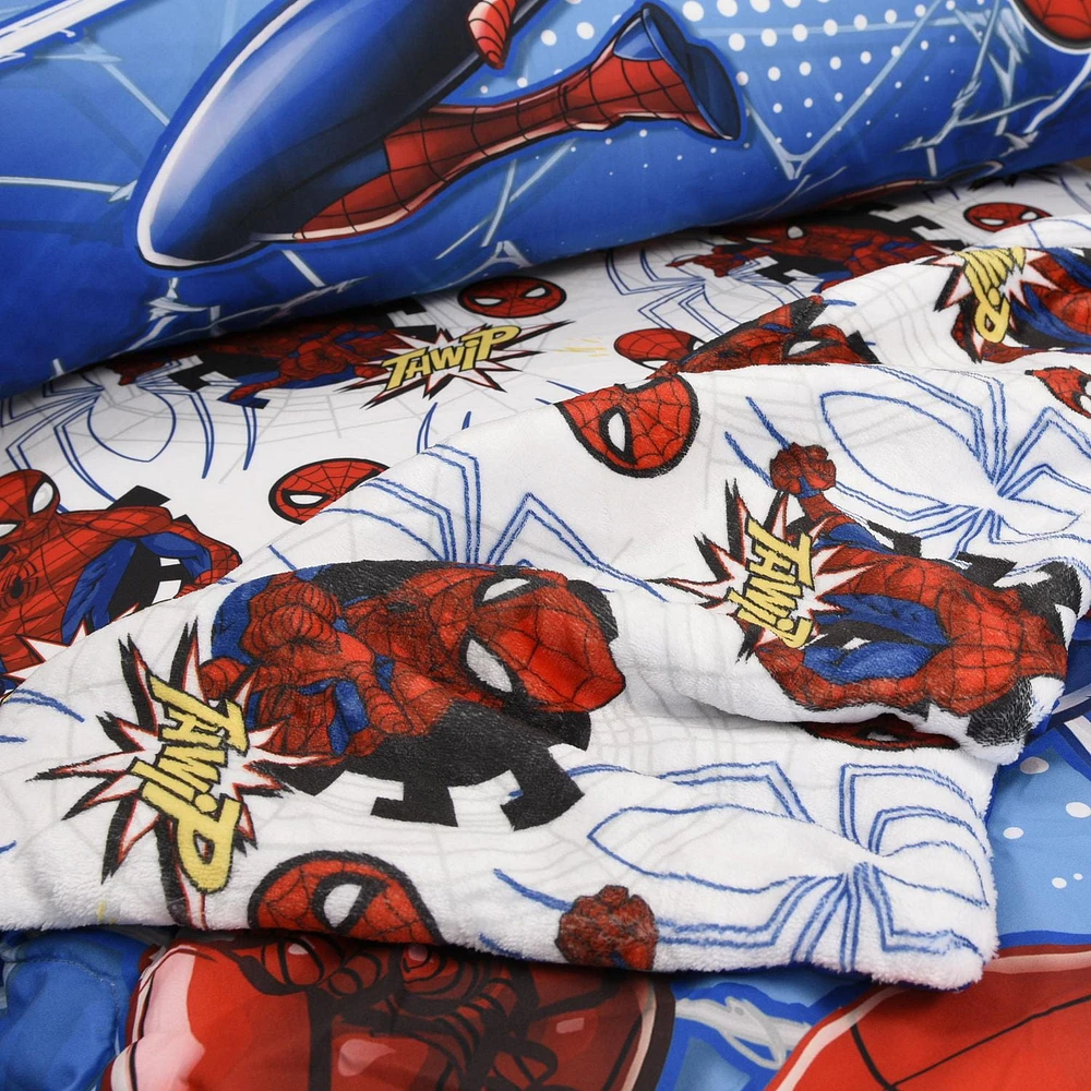 Marvel Spiderman 3-Piece Toddler Bedding Set