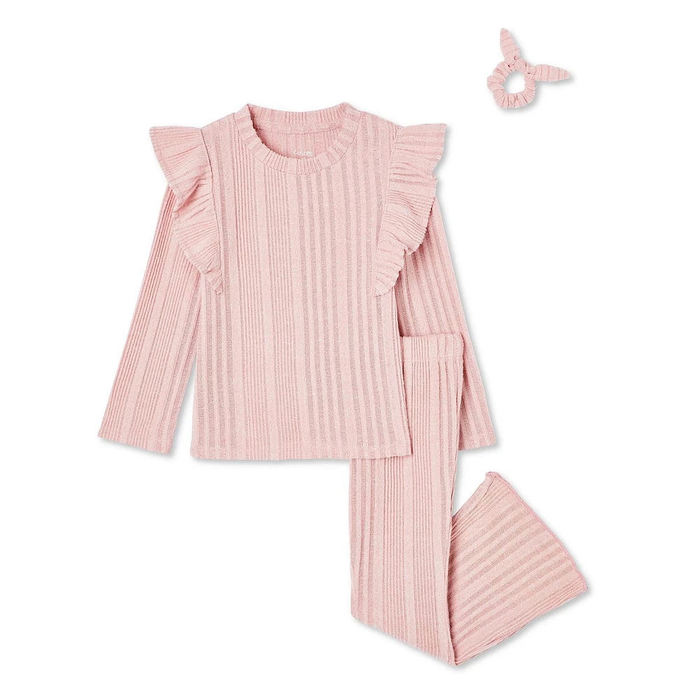 George Toddler Girls' Hacci 4-Piece Set, Sizes 2T-5T