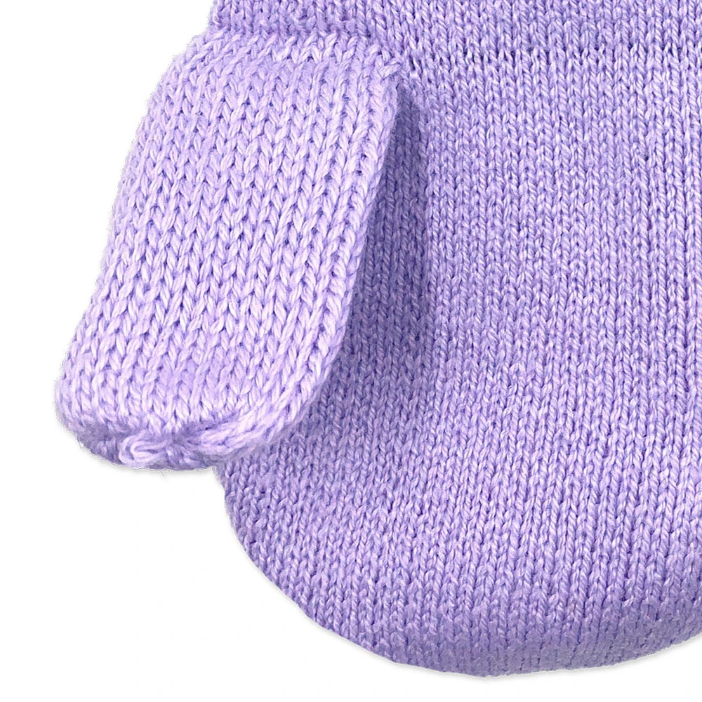 ZOOCCHINI - Baby Toddler Kids Girls Winter Knit Mittens Double Layer Fleece Lined