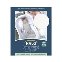 Drap-Housse HALO® BassiNest®- Blanc