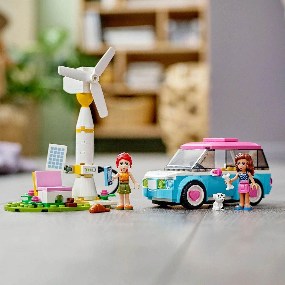 LEGO Friends Olivia's Electric Car 41443 Toy Building Kit (183 Pieces)