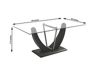 Canadian Norway Silver Coffee Table