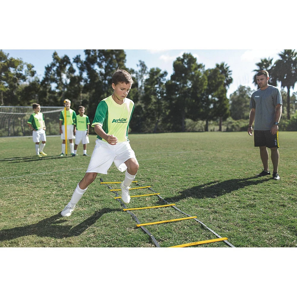 SKLZ Quick Ladder Pro Tangle-Free Agility and Footwork Trainer