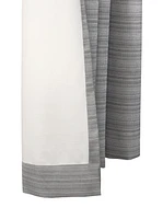 Stockton 100% Total Blackout Grommet Curtain Panel Pair by Thermaplus 52" x 95" in Grey