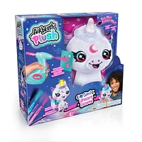 Air Brush Plush Cosmic Unicorn with Light up Horn