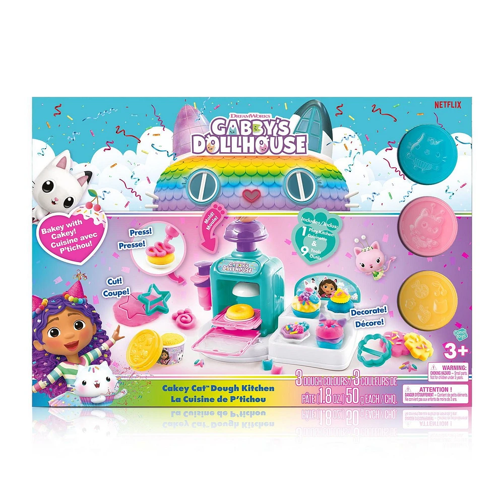 Gabby Dollhouse Dough Cakey Cat Kitchen