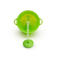 Munchkin Any Angle Click Lock™ Weighted Straw Cup, 10oz, Green