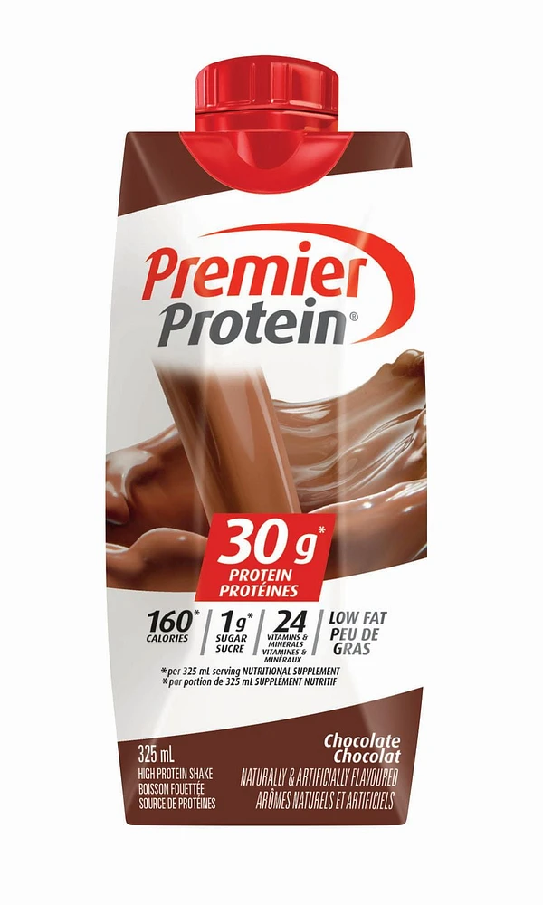 Premier Protein Chocolate Protein Shake 12ct, Chocolate Shake 12ct