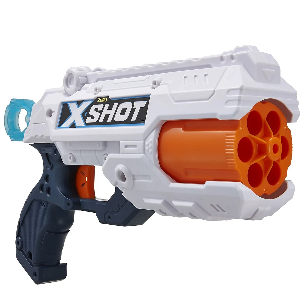 X-Shot Excel Reflex 6 Foam Dart Blaster Combo Pack