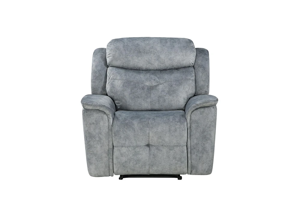 ACME Mariana Recliner  in Silver Gray Fabric