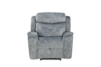 ACME Mariana Recliner  in Silver Gray Fabric