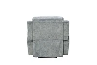 ACME Mariana Recliner  in Silver Gray Fabric