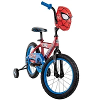 Marvel Spider-Man 16-inch Boys’ Bike, Red/Blue, by Huffy, Ages 4-6