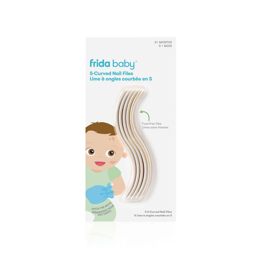 Frida Baby - NailFrida The S-Curved Nail Files From newborns to toddlers. 0+ Months - 5 Pack