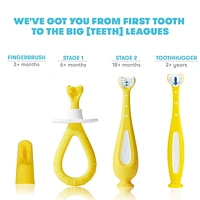 Frida Baby - SmileFrida Training Toothbrush for Toddlers Triple-Angle Toothhugger