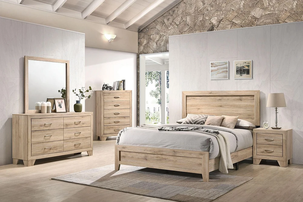 ACME Miquell Queen Bed in Natural