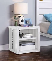 ACME Cargo Nightstand (USB) in White