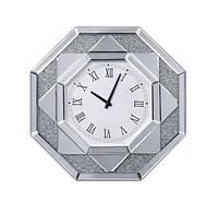 ACME Maita Wall Clock in Mirrored