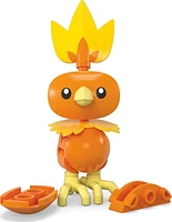 MEGA Pokemon Torchic Building Toy Kit, Poseable Action Figure (20 Pieces) for Kids