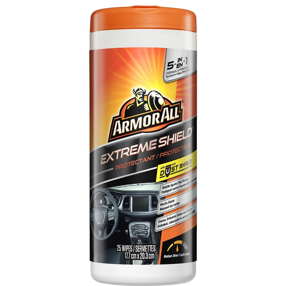 Armor All Extreme Shield Protectant Wipes (25 count), Protectant Wipes