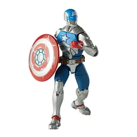 Hasbro Marvel Legends Series 6-inch Collectible Civil Warrior Action Figure Toy For Age 4 And Up With Shield Accessory