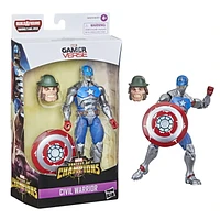 Hasbro Marvel Legends Series 6-inch Collectible Civil Warrior Action Figure Toy For Age 4 And Up With Shield Accessory