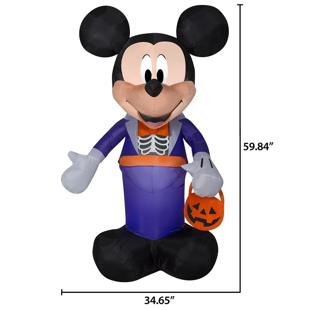 Airblown Mickey in Halloween Outfit Disney