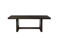 ACME Haddie Dining Table (Rectangular) in Distressed Walnut