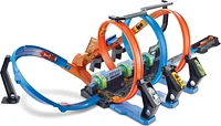 Hot Wheels Corkscrew Crash Track Set