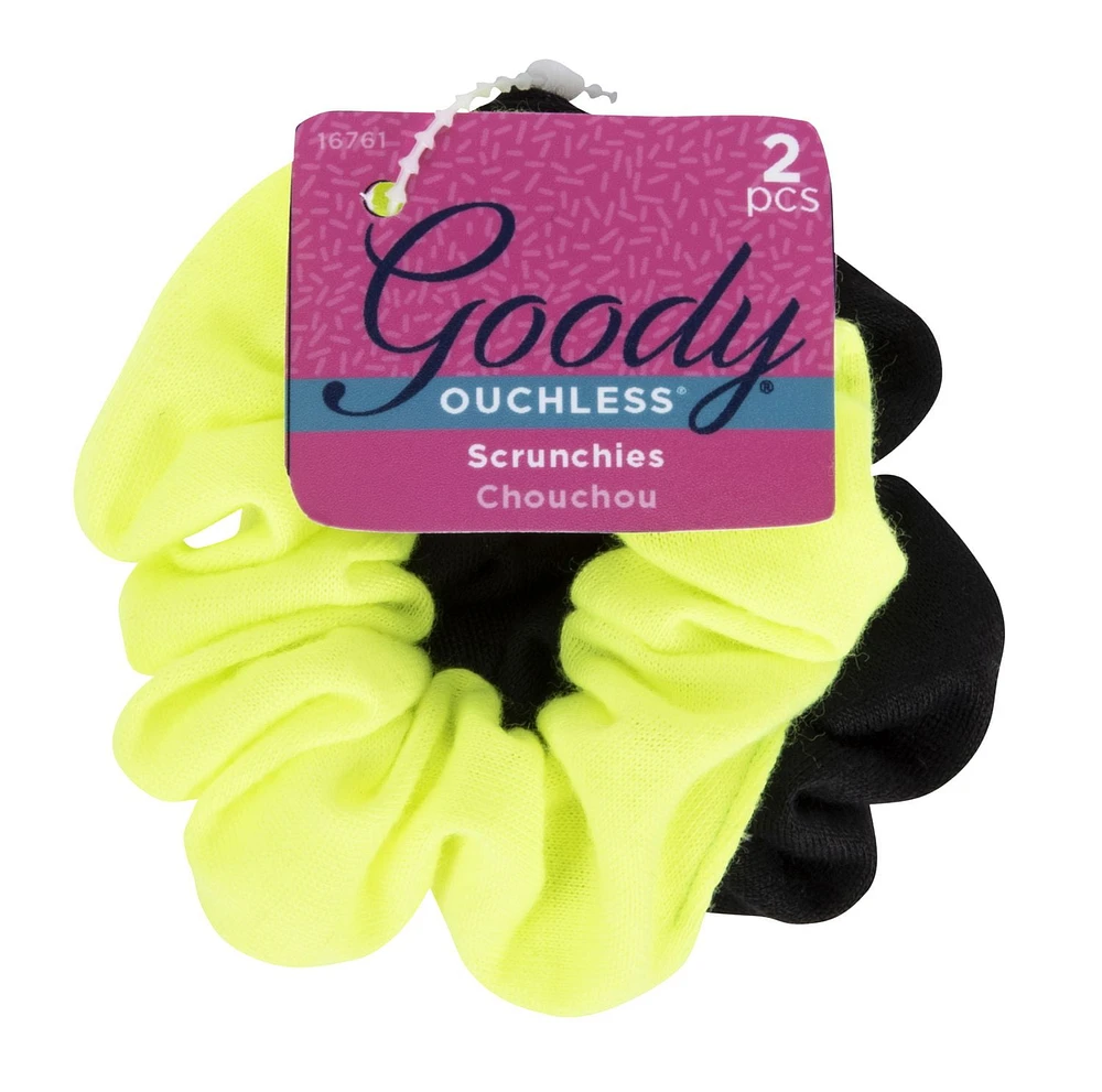 Goody 2 pc Scrunchie, 2pc Scrunchie