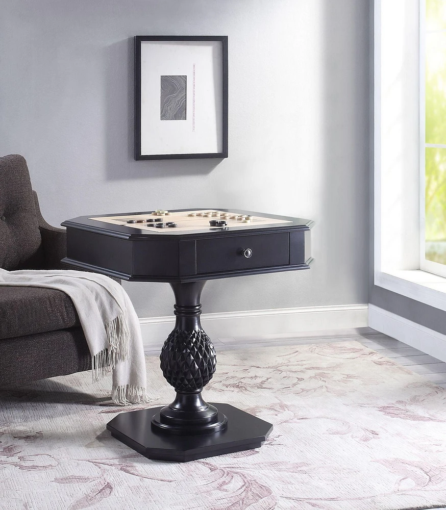 ACME Bishop II Game Table in Black