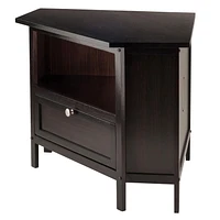 Winsome Zena Corner Espresso TV Stand - 92634