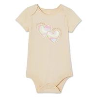 Cache-couche à manches courtes George pour bébés filles